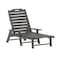 Flash Furniture Gray Adjustable Chaise Lounger with Cupholder LE-HMP-2017-414-GY-GG - alternate 10